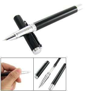  Screw Pump Filler 0.25mm Nib Student Fountain Pen Black 
