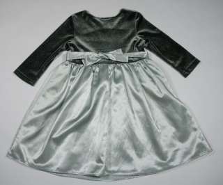 GIRLS SAGE GREEN SPECIAL OCCASION HOLIDAY DRESS 7  