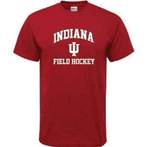   Hoosiers Cardinal Red Field Hockey Arch T Shirt: Sports & Outdoors