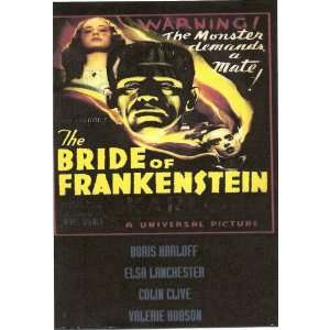  The Bride of Frankenstein Boris Karloff, Elsa Lanchester 