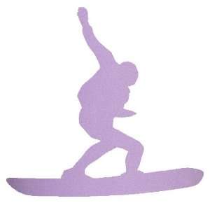  Skydiving SkyBoarding Decal Sticker   Lilac Automotive
