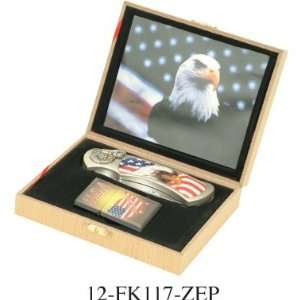  New Collectible Knife and Lighter Gift US Eagle 