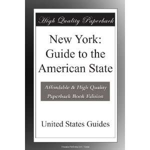  New York Guide to the American State United States 