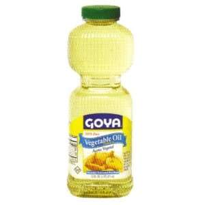 Goya Vegetable Oil 24 oz Grocery & Gourmet Food