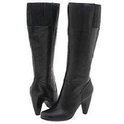 Sofft Flora Black Leather Boots  