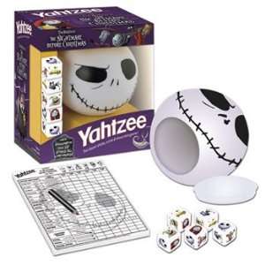   Nightmare Before Christmas Yahtzee Travel Edition Toys & Games