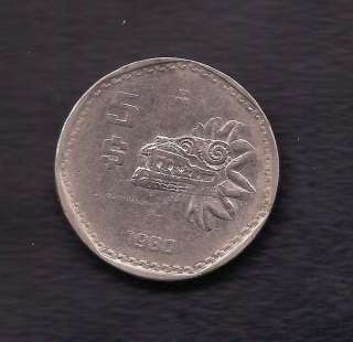 World Coins   Mexico 5 Pesos 1980 Coin Km# 485  