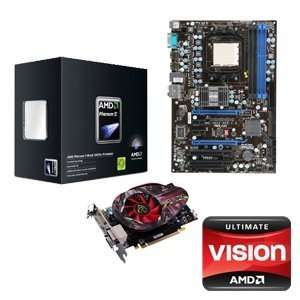  MSI 790X G45 Motherboard & AMD Phenom II X4 955 Bl 