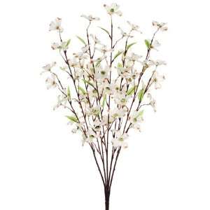  Faux 28 Dogwood Bush x10 Cream (Pack of 12) Patio, Lawn & Garden