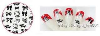 Sanrio HelloKitty Ribbon Nail Art Stickers Decorate  03  