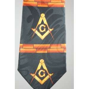  Masonic Square & Compass Tie 