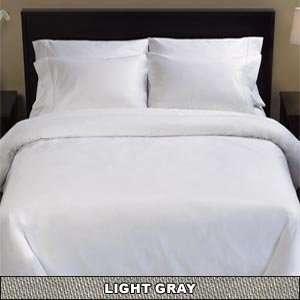   Signature 600 TC, Light Gray King Pillowcases 