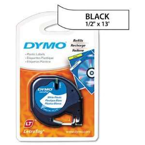  Dymo LetraTag Plastic Label Tape Cassette DYM91331 Office 