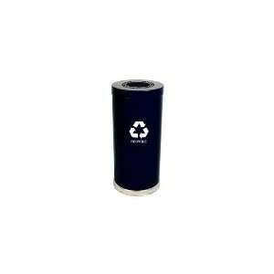   24 Gallon Indoor Recycling Container w/ 1 Opening, Black Finish: Home