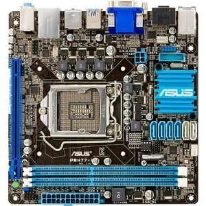 ASUS Intel H77 mini ITX Motherboard   P8H77 I: Computers 