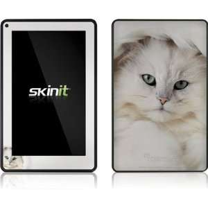  Skinit White Persian Cat Vinyl Skin for  Kindle Fire 