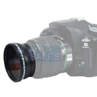 Lens Kit for Canon EOS 1000D 600D 550D Includes Tele + Fisheye 