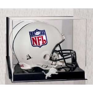  Wall Mounted Lions Logo Helmet Display Case Sports 