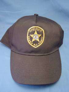 ESSEX CO. NJ SHERIFF HATS  BADGE BADGES PBA FOP  