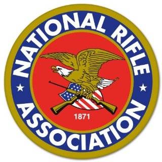 NRA National Rifle Association bumper sticker 4 x 4