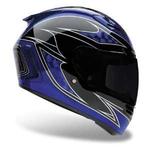  Bell Star Contra Full Face Helmet Large  Blue: Automotive