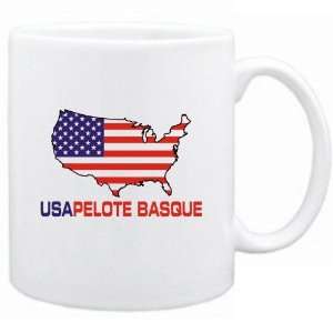 New  Usa Pelote Basque / Map  Mug Sports 