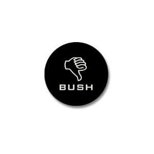  Bush Thumbs Down Current events Mini Button by  