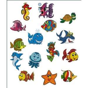 Machine Embroidery Designs Set   Smiley of the Sea   CD  