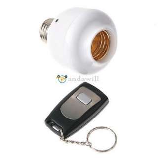 10M E27 Screw Remote Control Lamp Bulb Light Switch Socket  