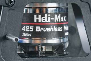 Heli Max Axe 400 3D RxR w/4 Futaba S3114 Servo HMXE0801  