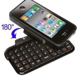   Flip Out Tactile Rechargeable Bluetooth Keyboard Case for Apple iPhone