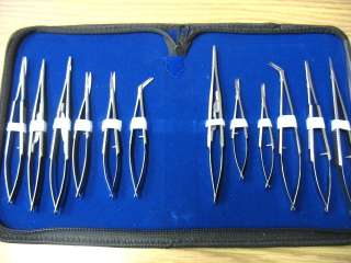 12 O.R GRADE MICRO OPTHALMIC SURGICAL INSTRUMENTS KIT  