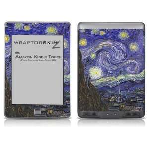   Kindle Touch Skin   Vincent Van Gogh Starry Night 
