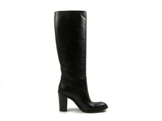 Gucci boots shoes Black calf leather GG Size US 6 NEW  