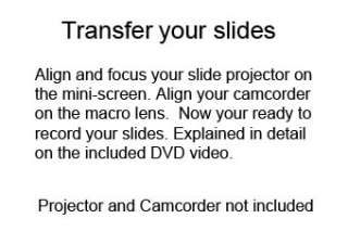Transfer Telecine 8mm super8 16mm,photos,slides to DVD   Free how 2 