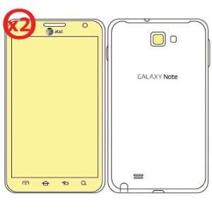  Overlay Plus Screen Protector (Samsung Galaxy Note i717 (AT&T)) Twin 