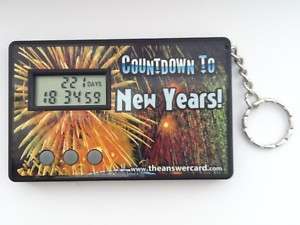 New Years Countdown Timer Novelty Great Gift Clock  