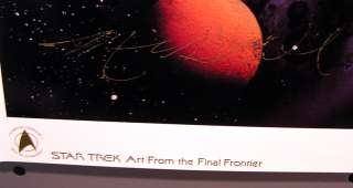 Star Trek Print Michael David Ward 2nd Star Right S&N  
