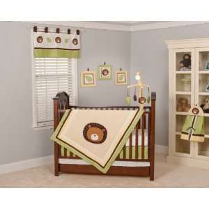  Baby Lion 10 Piece Crib Bedding Set Yellow: Baby