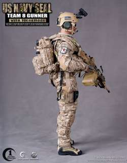 Crazy Dummy 1/6 US Navy Seal Team 8 Gunner Mk48 MOD1_ Box Set _Now 