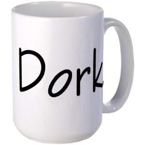 Dork Funny Large Mug by CafePress:  Kitchen & Dining