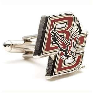 Boston College Eagles NCAA Logod Executive Cufflinks w/ Jewelry Box 