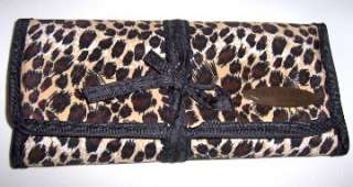 Silpada Leopard Jewelry Case Travel Bag Rep Only Free Shipping  