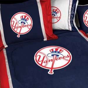 MLB New York Yankees   Sports Comforter Set Twin Boys Bedding:  