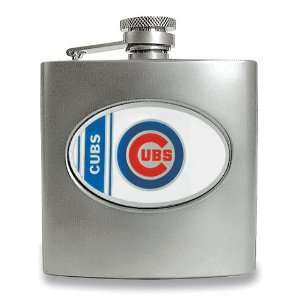  Chicago Cubs Stainless Steel Hip Flask Jewelry