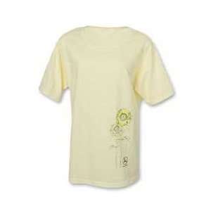  John Deere Ladies Sunflower T Shirt: Home & Kitchen