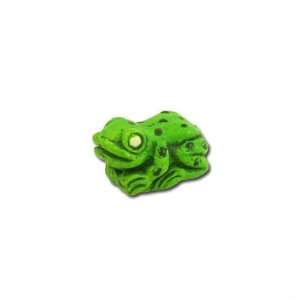  11mm Teeny Tiny Tree Frog Ceramic Beads Arts, Crafts 