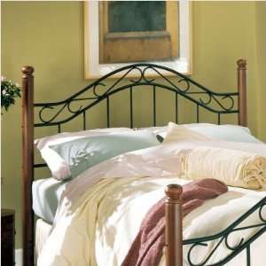   Bed Group Shiloh Metal Headboard in Matte Black: Home & Kitchen