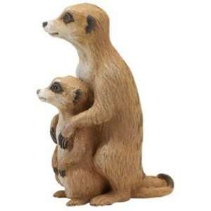   Safari Incredible Creatures Meerkat with Baby Toys & Games