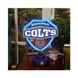 Indianapolis Colts   NFL Neon Table Light / Desk Lamp  
